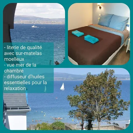 Le Charmant Des Sables Blancs Douarnenez Exterior photo